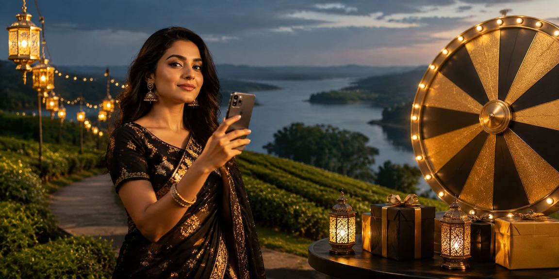 রাঙামাটিতে ঈদ উৎসবে রুলেট গেম উপভোগরত খেলোয়াড়
